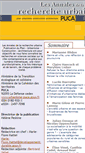 Mobile Screenshot of annalesdelarechercheurbaine.fr